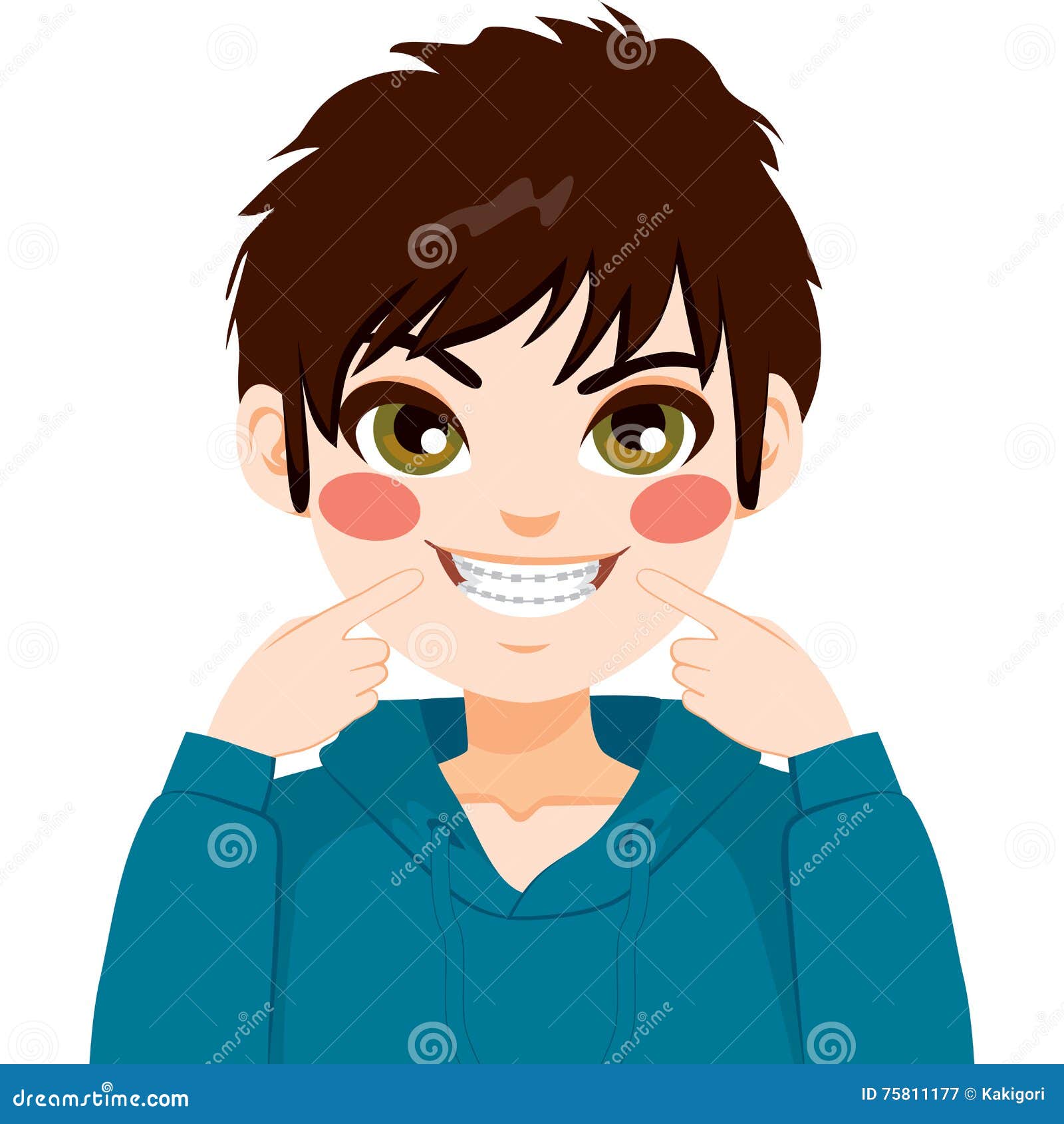 Kid Pointing Mouth Stock Illustrations – 181 Kid Pointing Mouth Stock  Illustrations, Vectors \u0026 Clipart - Dreamstime, image size:1600x1690