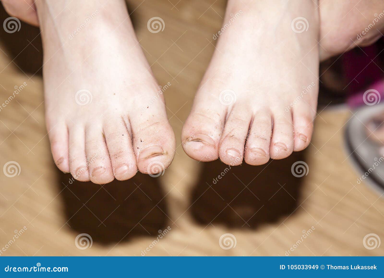 Boys Dirty Feet