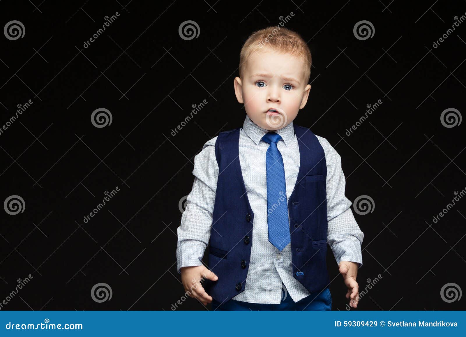 Boy in suit stock image. Image of little, handsome, businessman 59309429