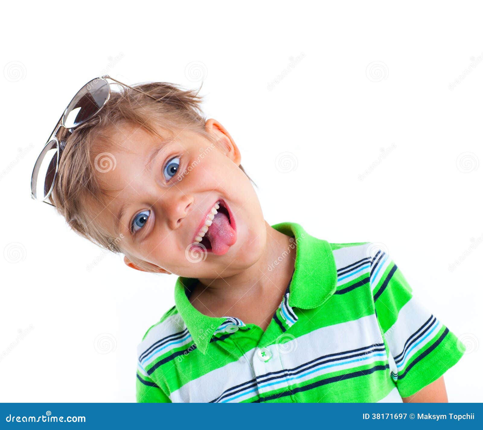 Boy in the sunglasses stock image. Image of isolated 38171697