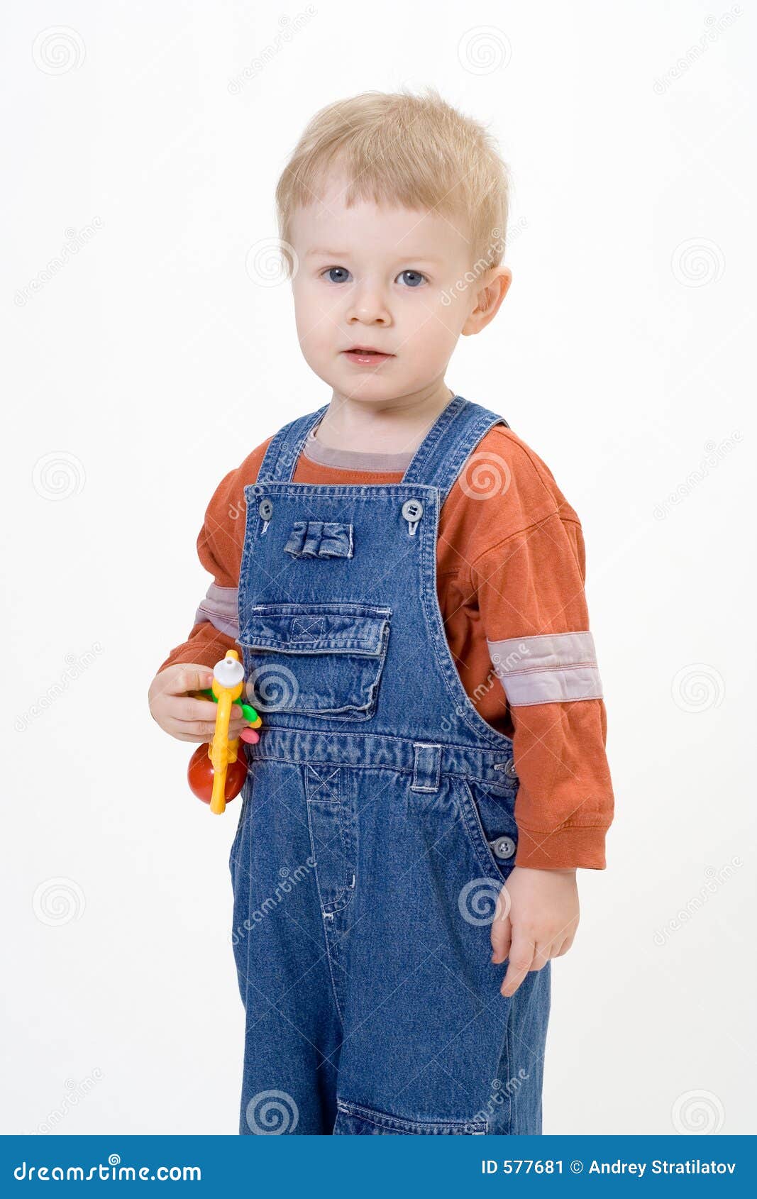 boy on white background