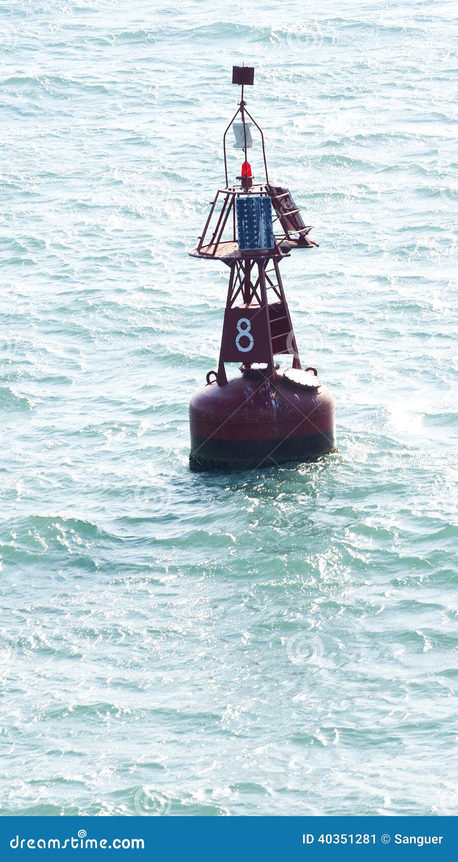 Boya hazard warning stock image. Image of danger, buoy - 40351281