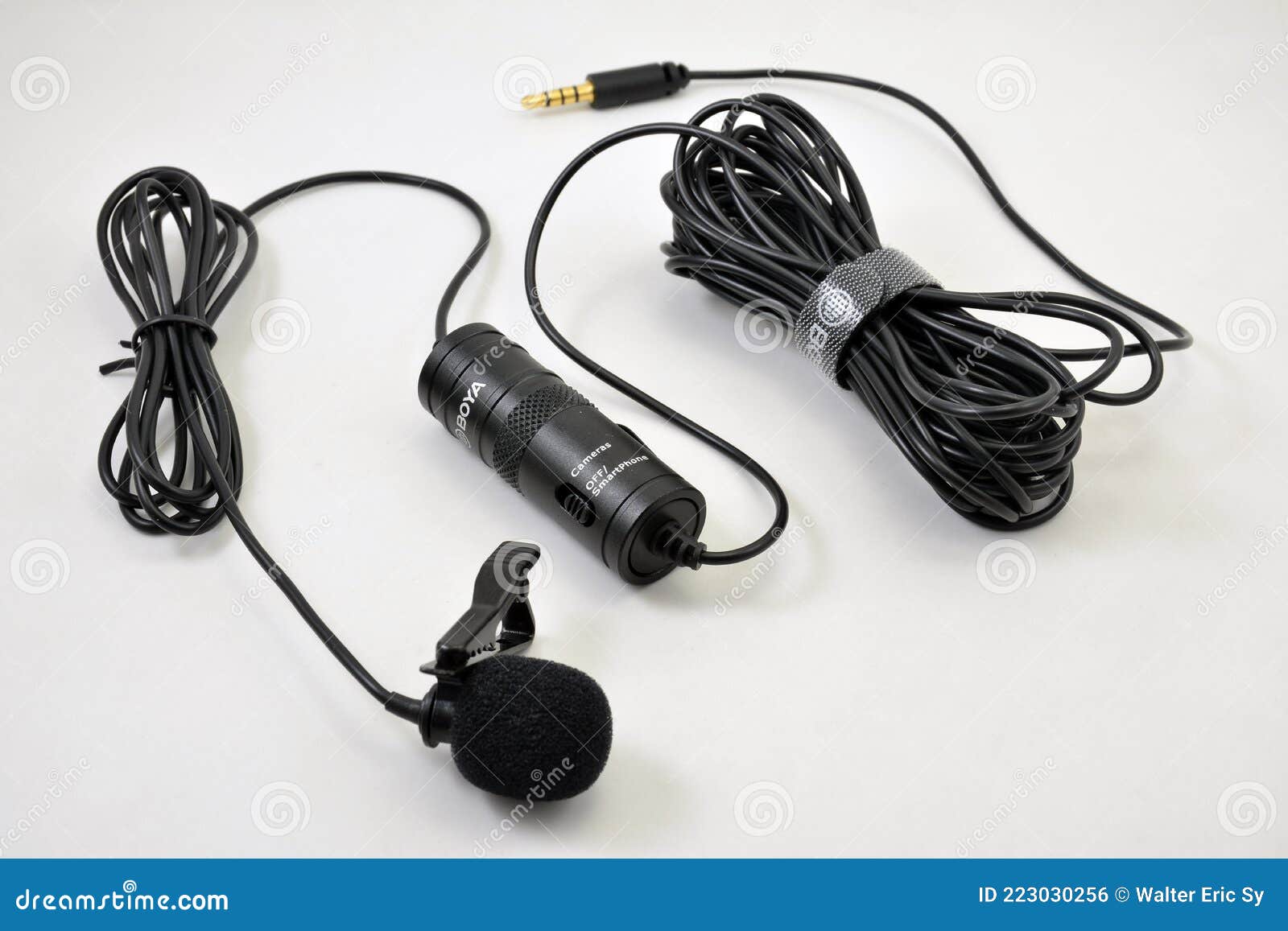 Boya byM1 Lavalier Microphone in Manila, Philippines Editorial Photo