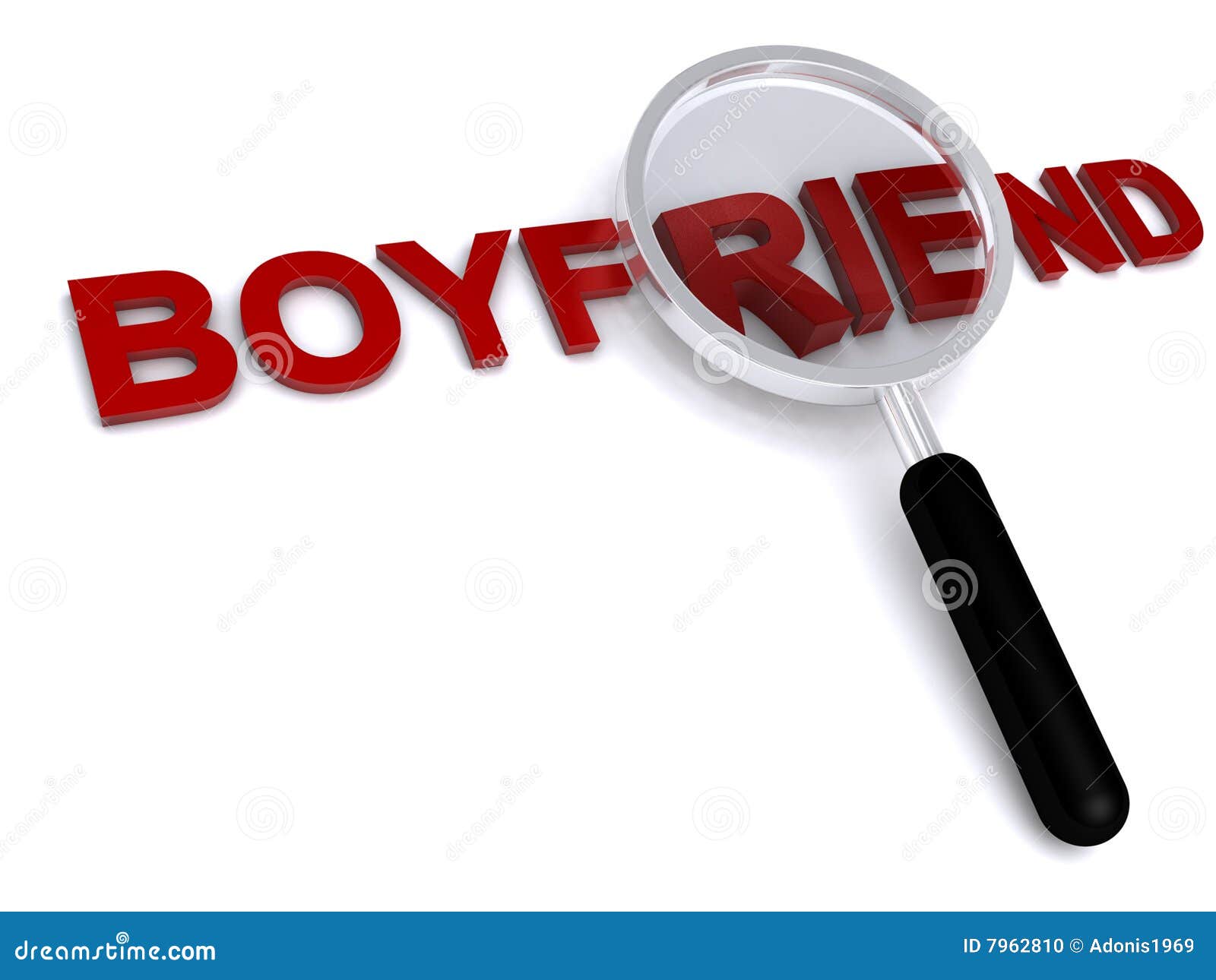 Boyfriend stock illustration. Illustration of happy, darling 7962810