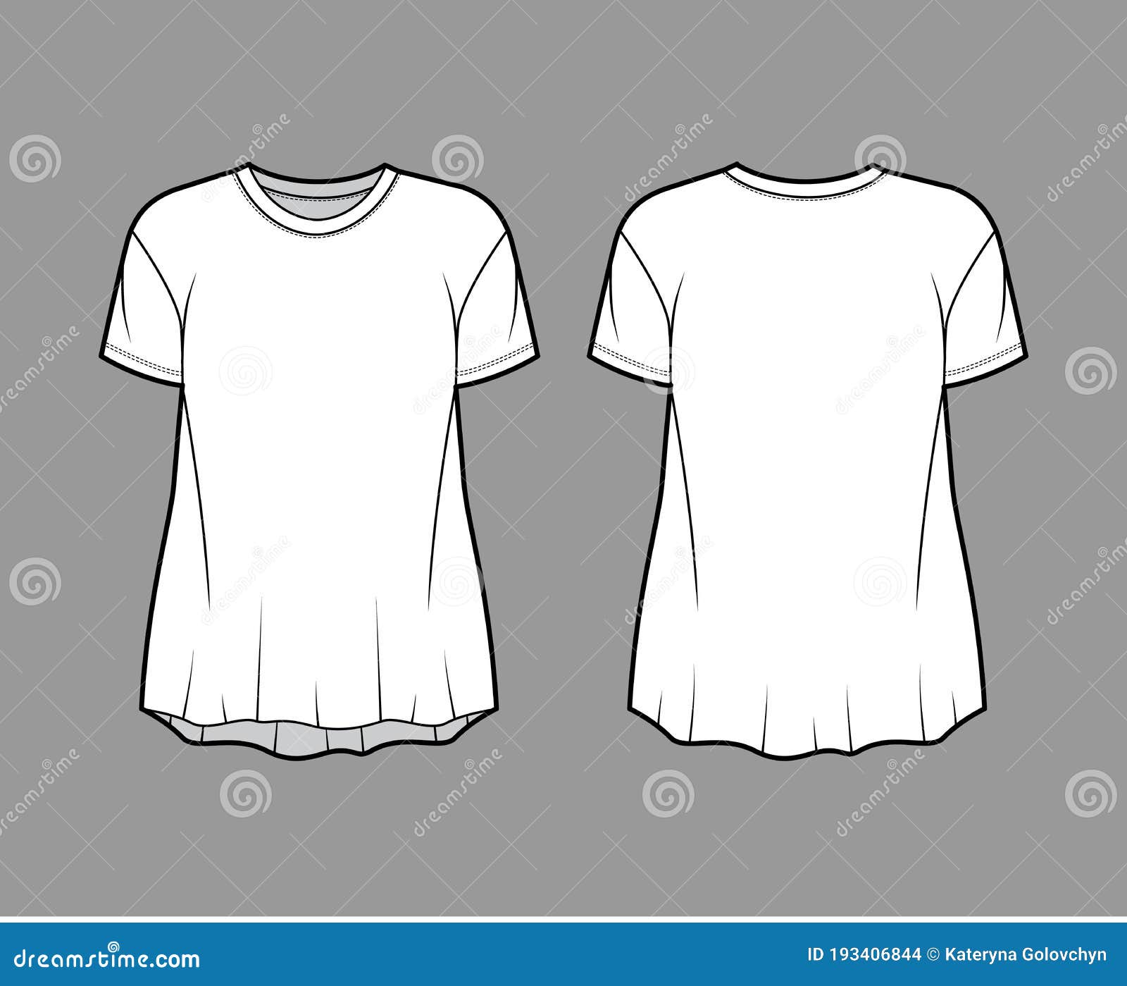 boyfriend slub cotton-jersey t-shirt technical fashion  with crew neck, short sleeves, relaxed silhouette.
