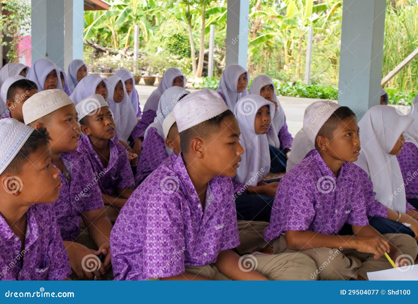 Boys And Girls In A Muslim Public School In Thailand Editorial Photography Image: 29504077 Boys And Girls In A Muslim Public School In Thailand Editorial Photography Image: 29504077
