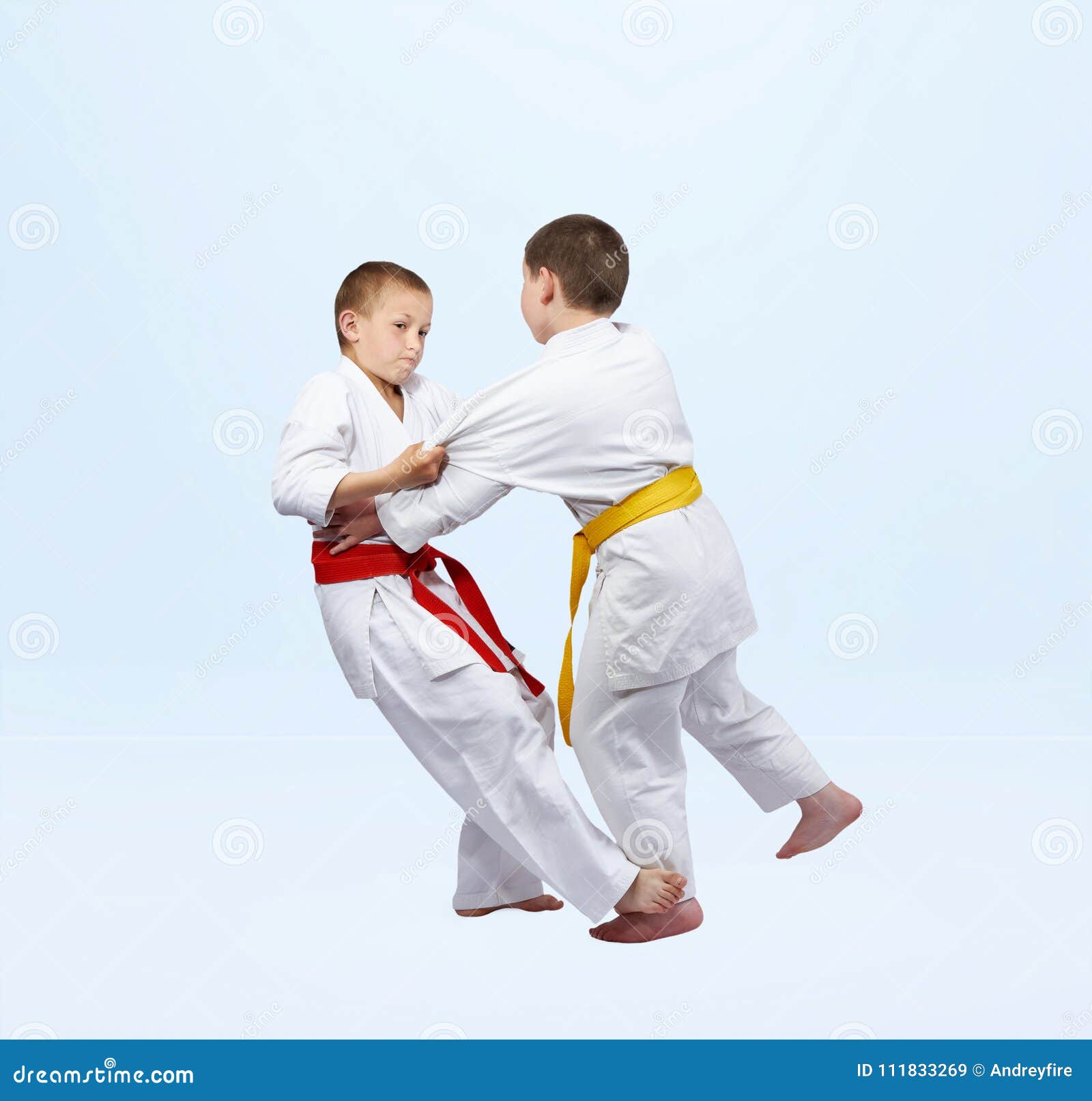 Boys in Judo are Training Capture for Throw Stock Image Image of health, karategi 111833269