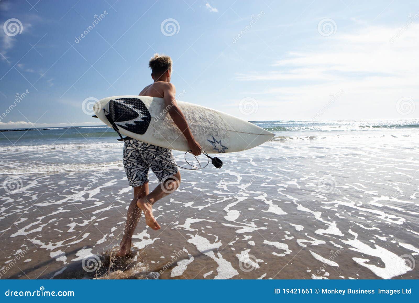 boys surfing
