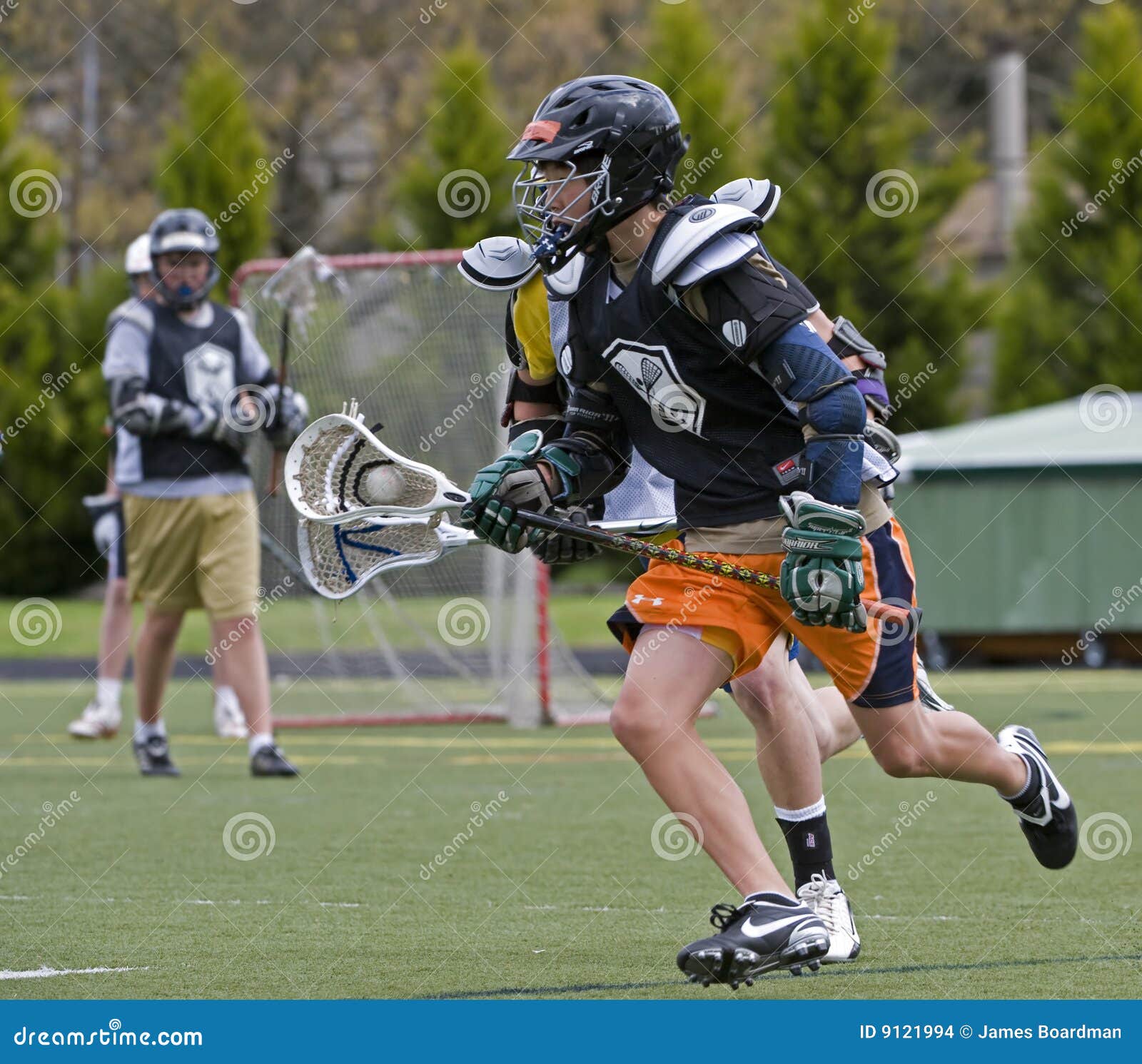 Boys Youth Lacrosse 1213 editorial stock image. Image of action 9121994
