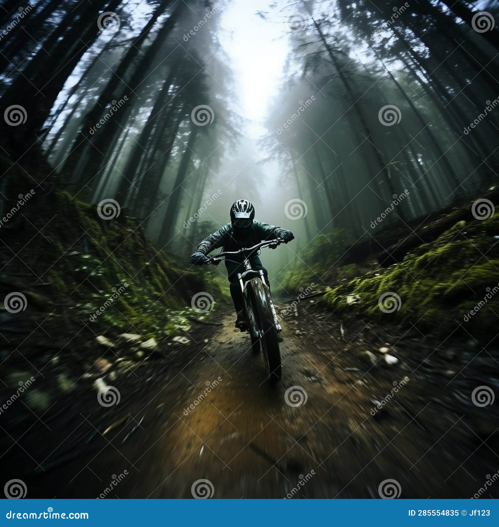 forest rush: a thrilling mountain bike adventure