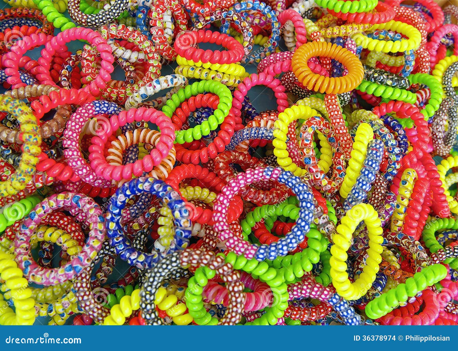 Bracelets stock photo. Image of multiple, design, plastic 36378974