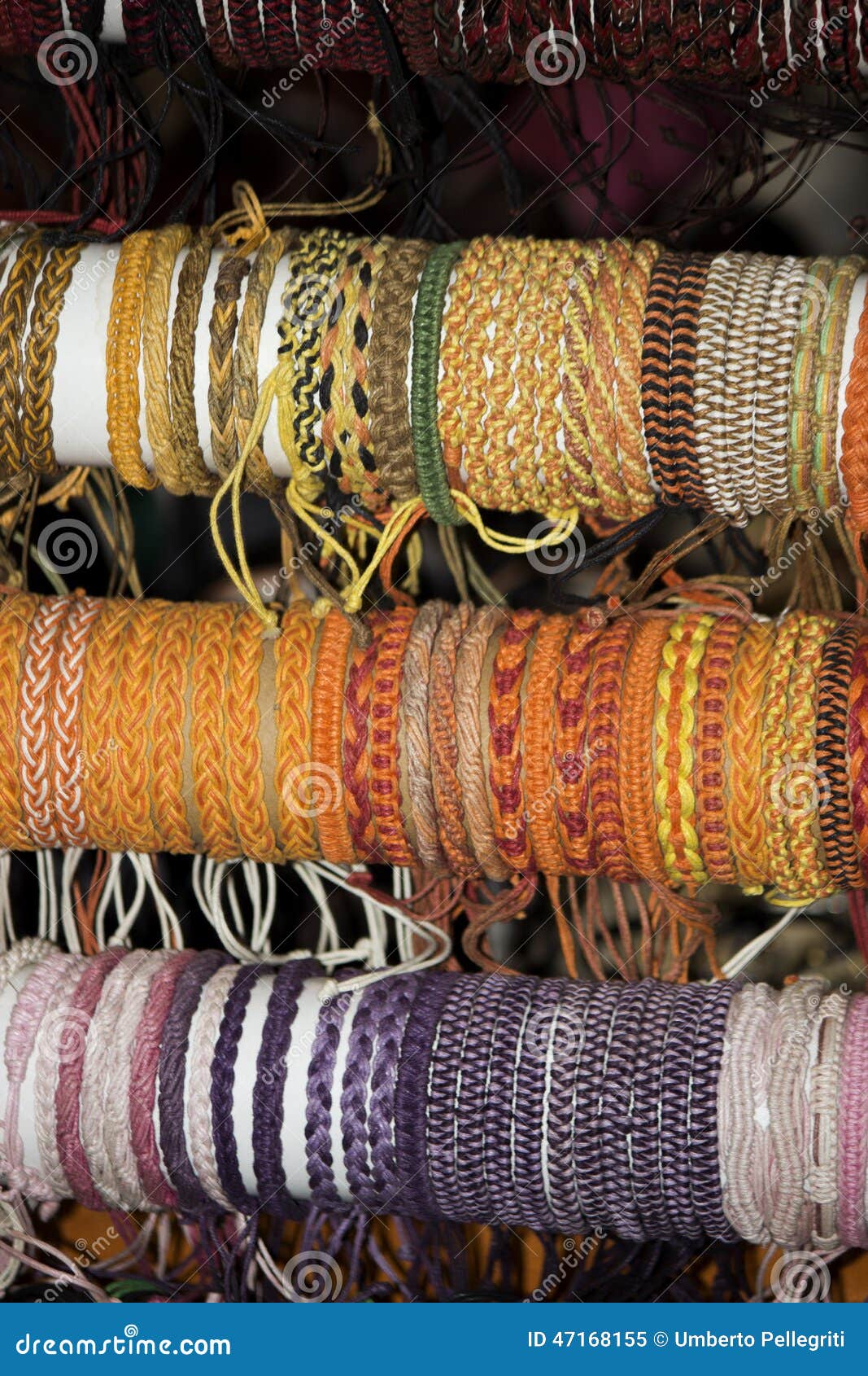 Bracelets stock image. Image of bond, brown, violet, braid - 47168155