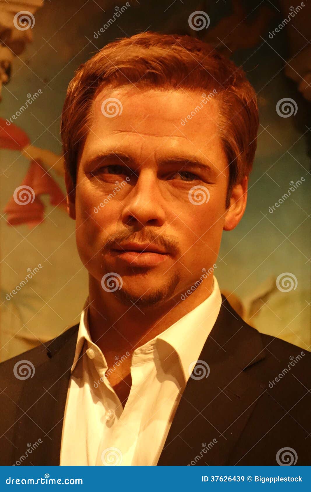 Brad Pitt Wax Figure editorial stock image. Image of city 37626439