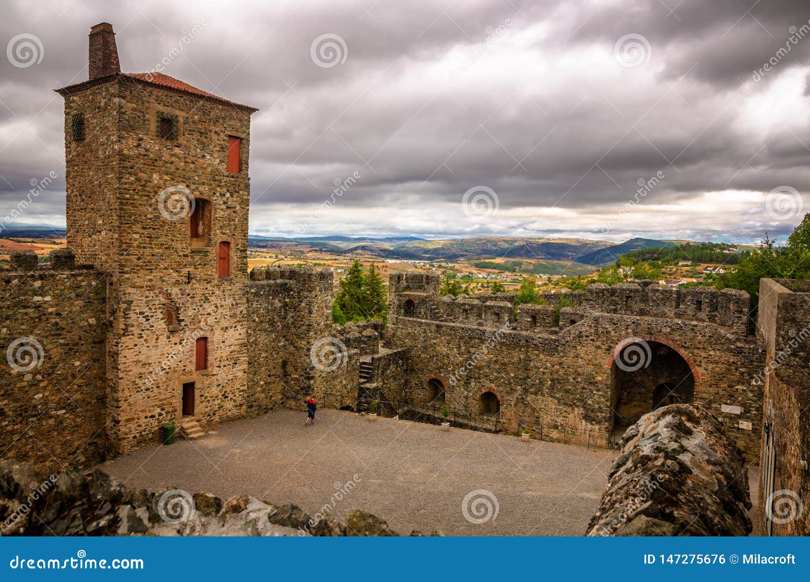 braganca is a portuguese tourist destination, famous for the ramparts from which you can enjoy a beautiful view