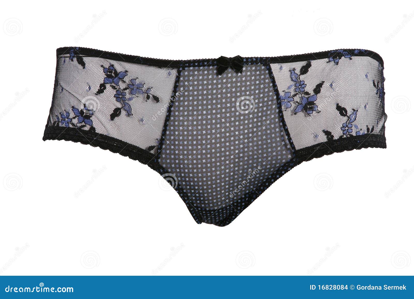 con bragas transparentes