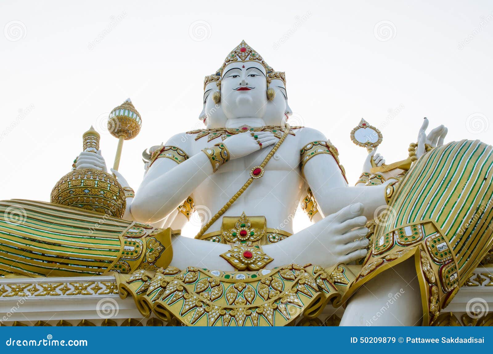Brahma stock image. Image of temple, gold, colorful, sparks - 50209879