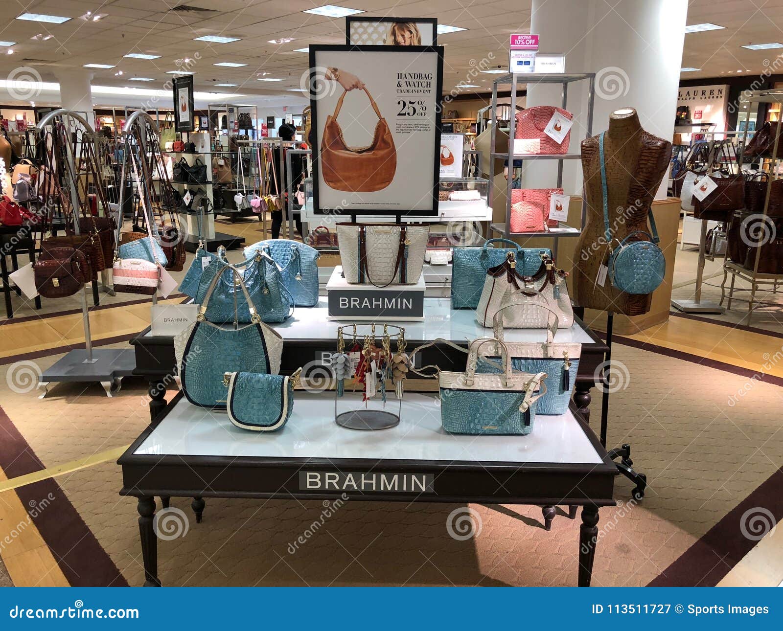 Brahmin Handbags in a Department Store Editorial Photo - Image of store,  design: 113511751