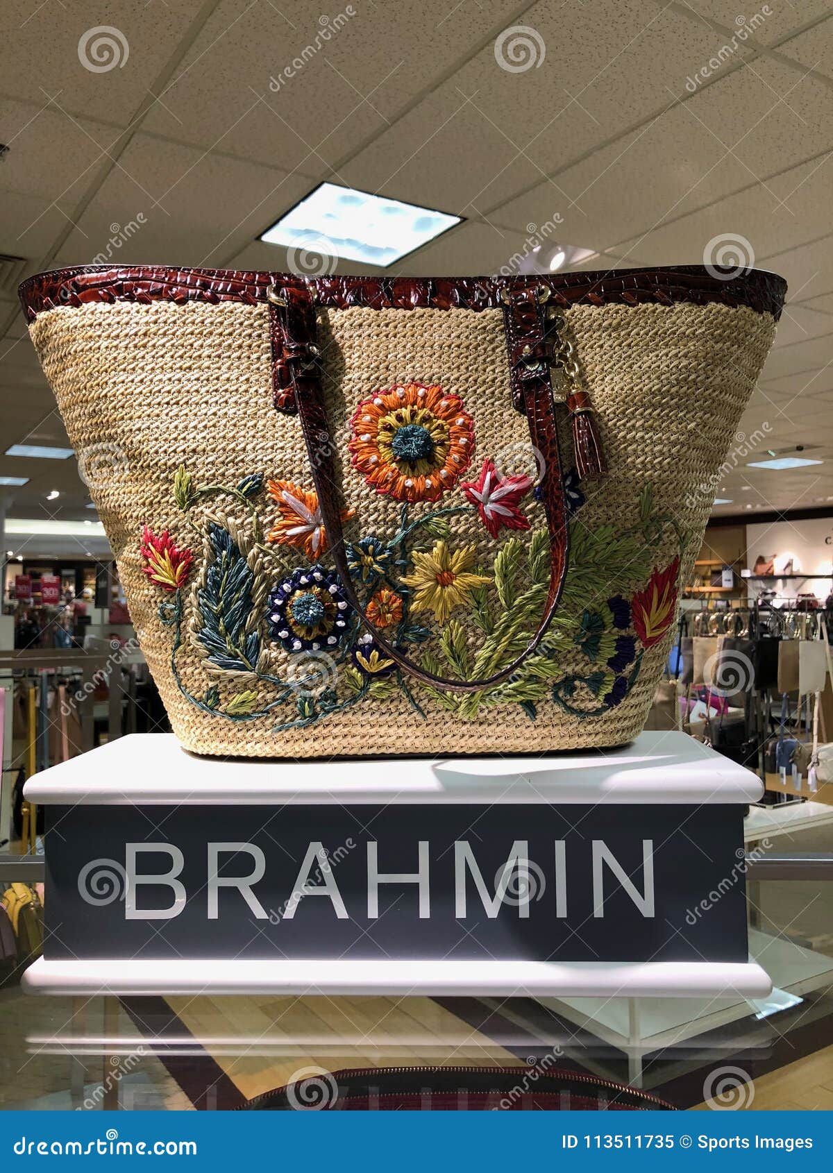 Brahmin Handbags in a Department Store Editorial Image - Image of dillards,  female: 113511735