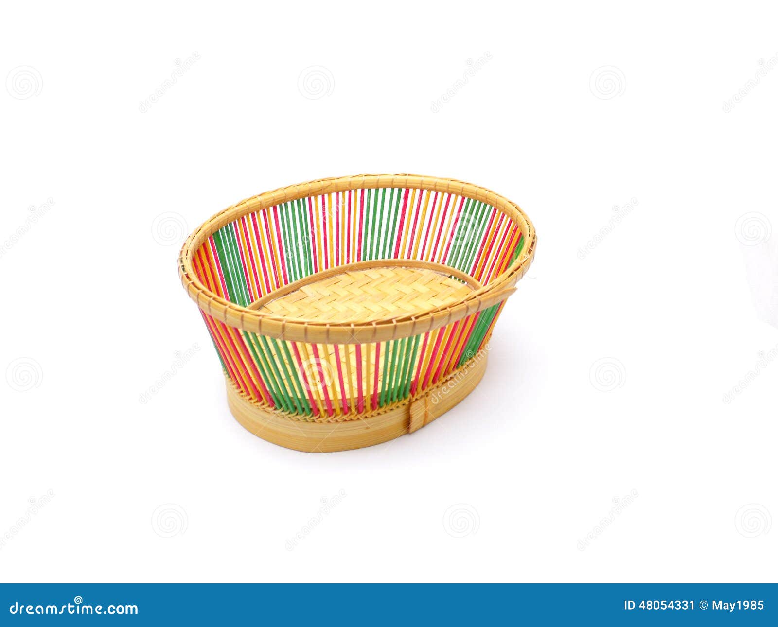Braiding small basket stock image. Image of empty, equipment 48054331