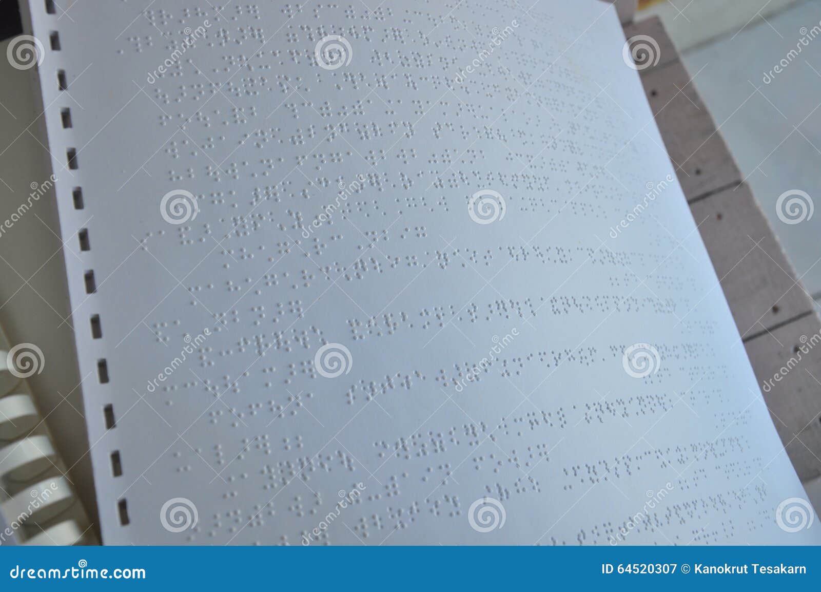 Braille Book for the Blinds Stock Image Image of blinds, braille