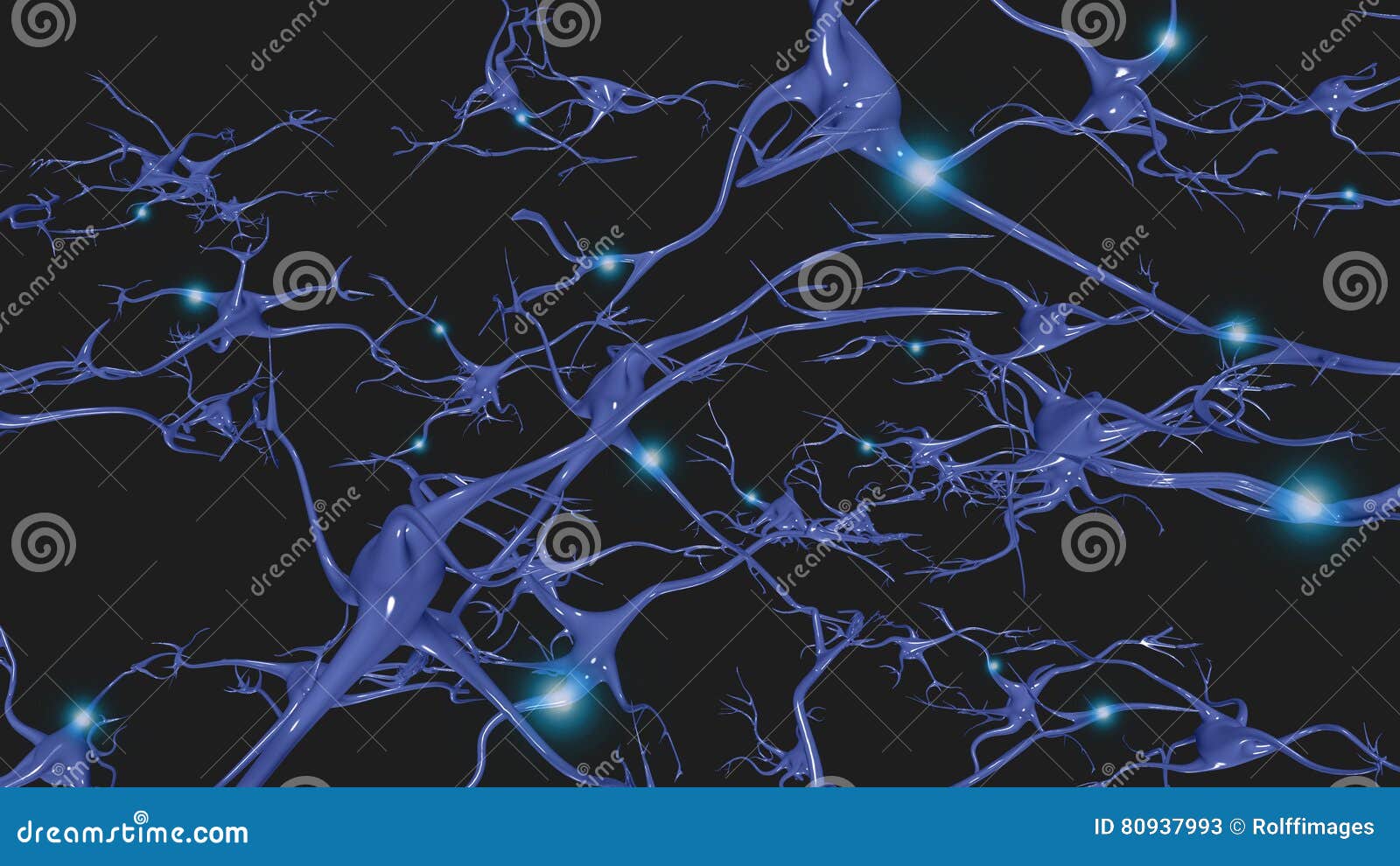 Brain cells stock illustration. Illustration of brain - 80937993