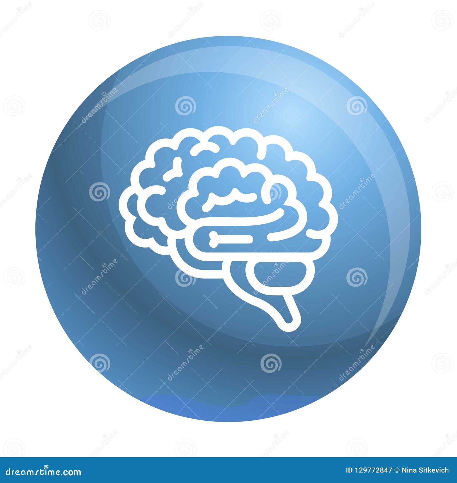 simple brain icon simple brain icon