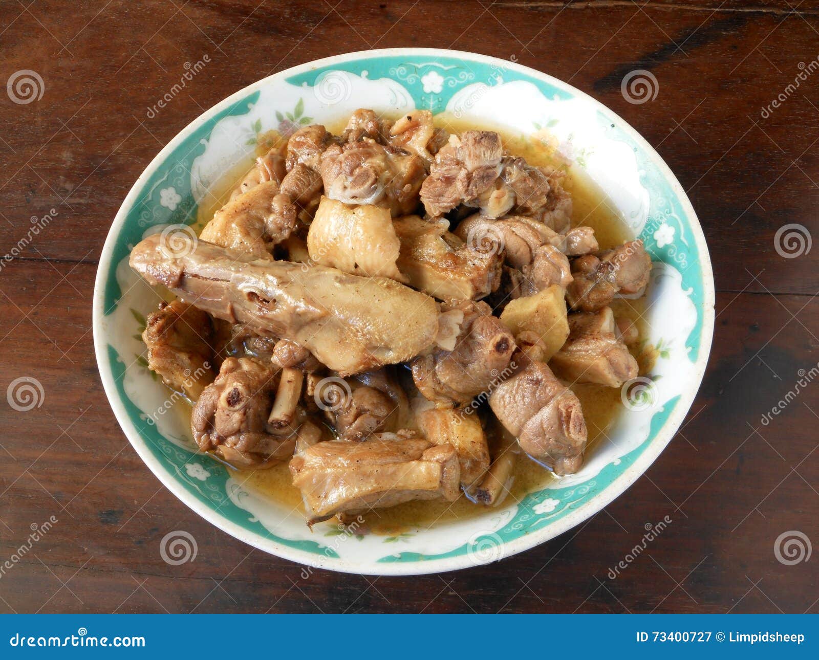 Braised duck stock image. Image of head, meal, meat, cuisine 73400727
