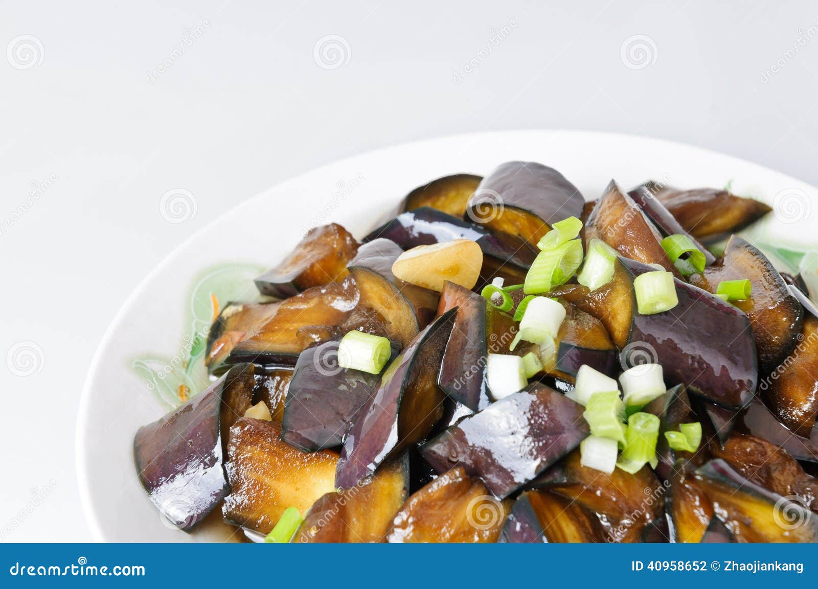 Braised Eggplant, Chinese Food Stock Photo Image of china, style
