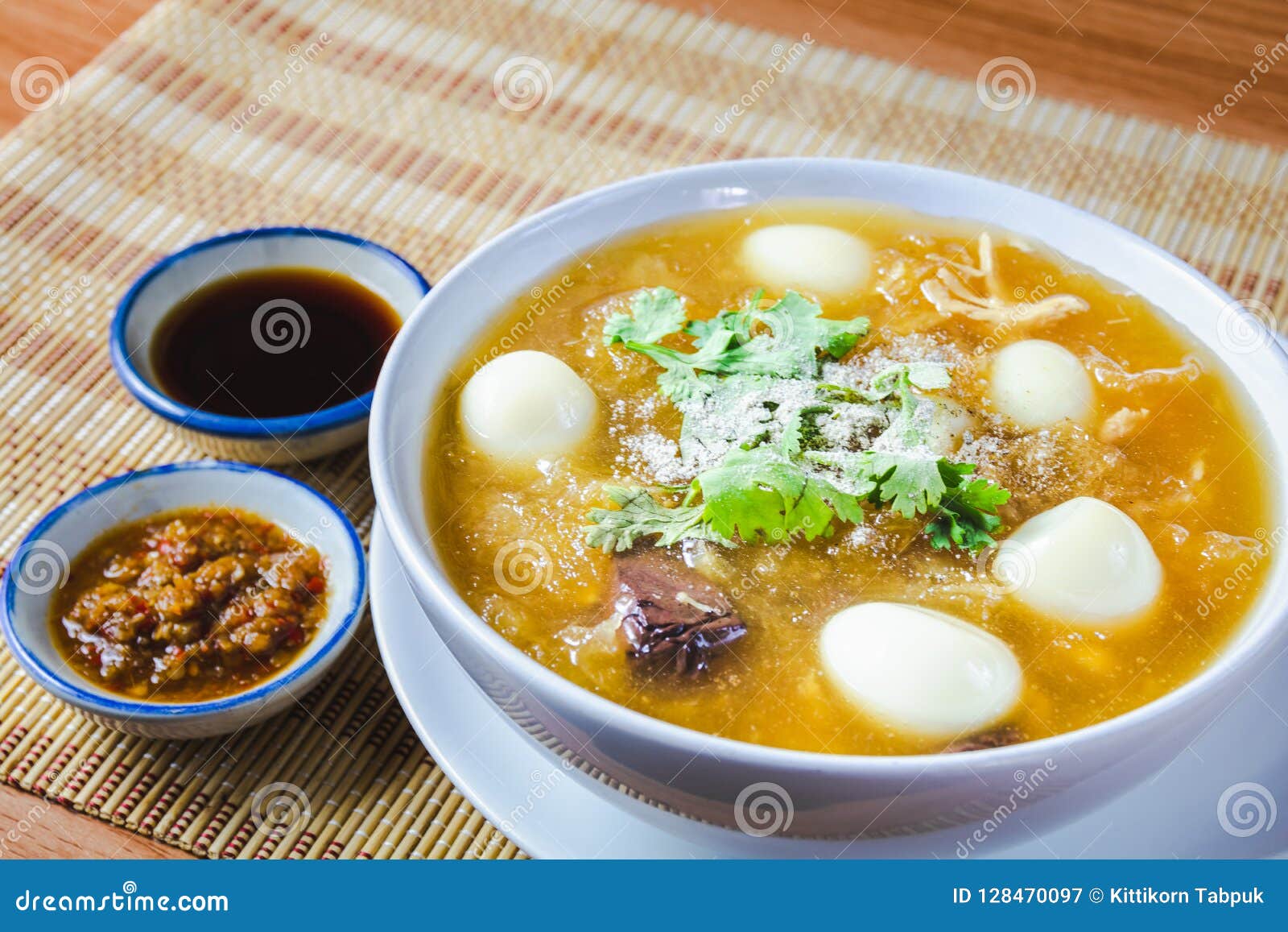 Braised Fish Maw stock image. Image of meat, chicken 128470097