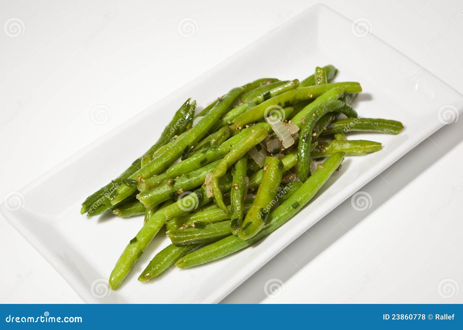 Braised green Beans stock photo. Image of dish, braised 23860778