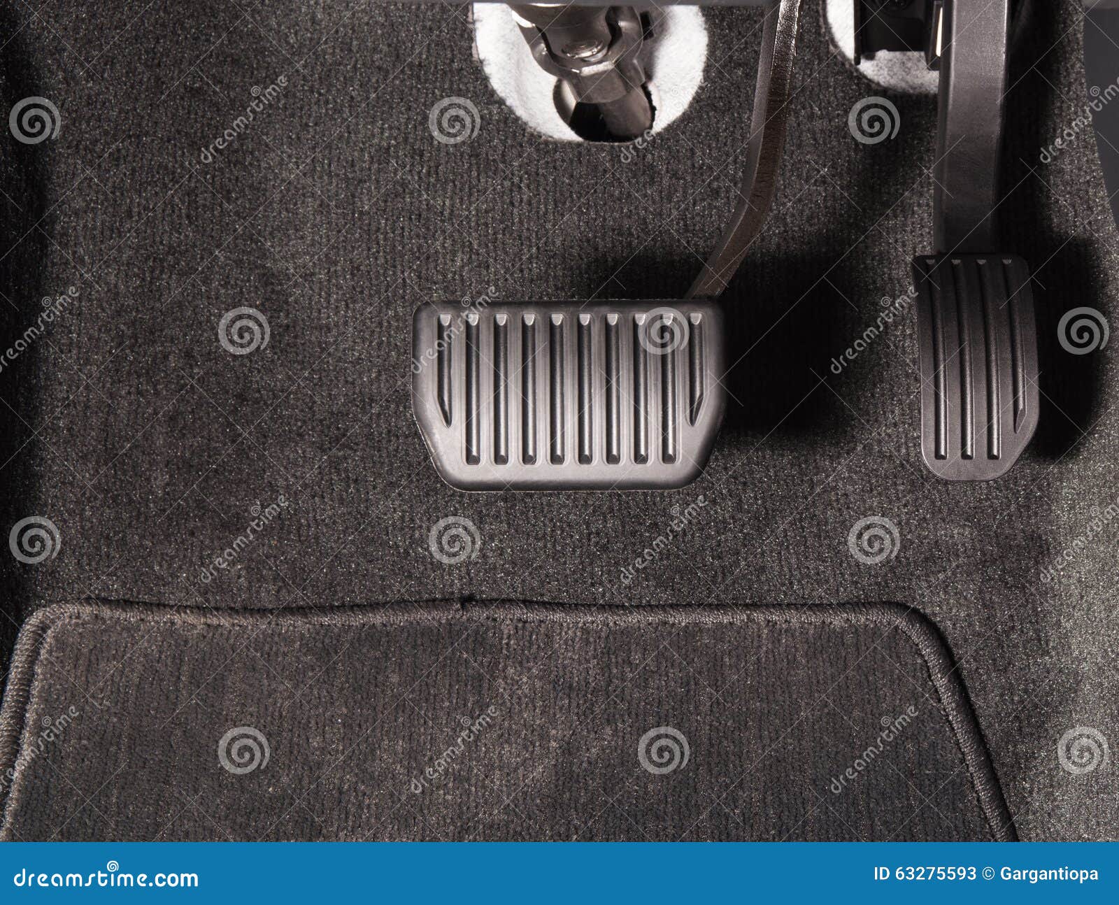 Brake And Accelerator Pedal Stock Image Image Of Driver Clutch 63275593
