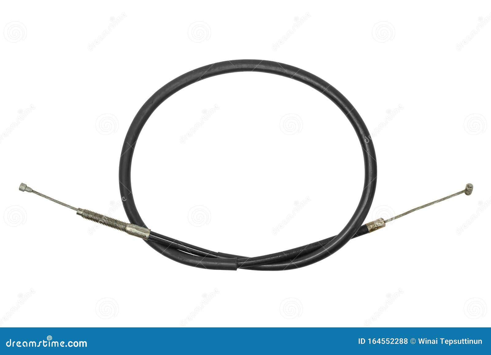 Brake cable of motorcycle stock photo. Image of motorbike 164552288