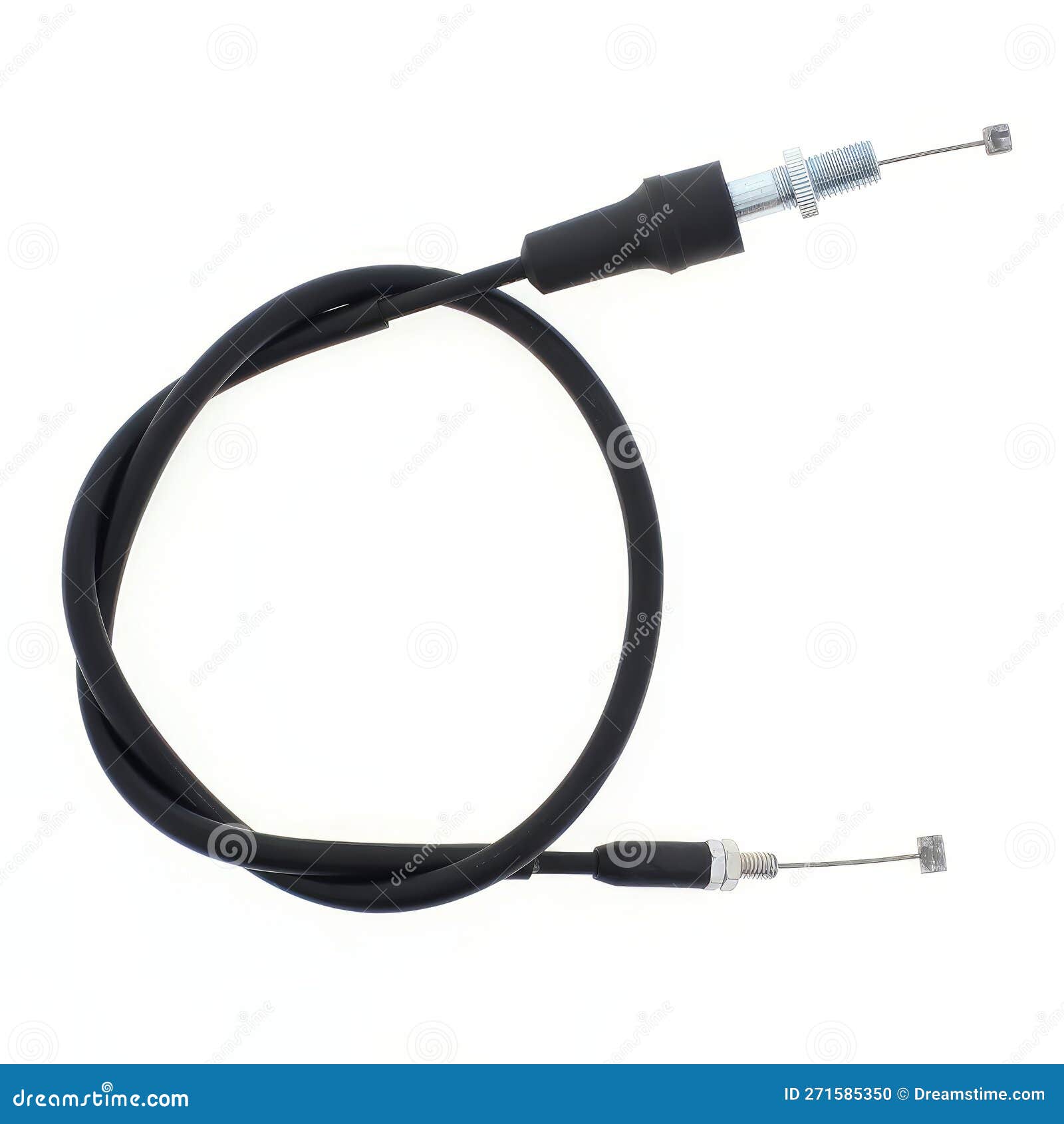 Brake Clutch Accelerator Cable for Motorcycle Internal Combustion Engine Stock Photo Image of