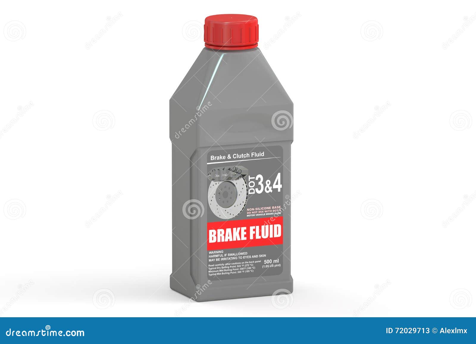 Brake Fluid Non Petroleum Base Icon Illustration Dashboard Sign