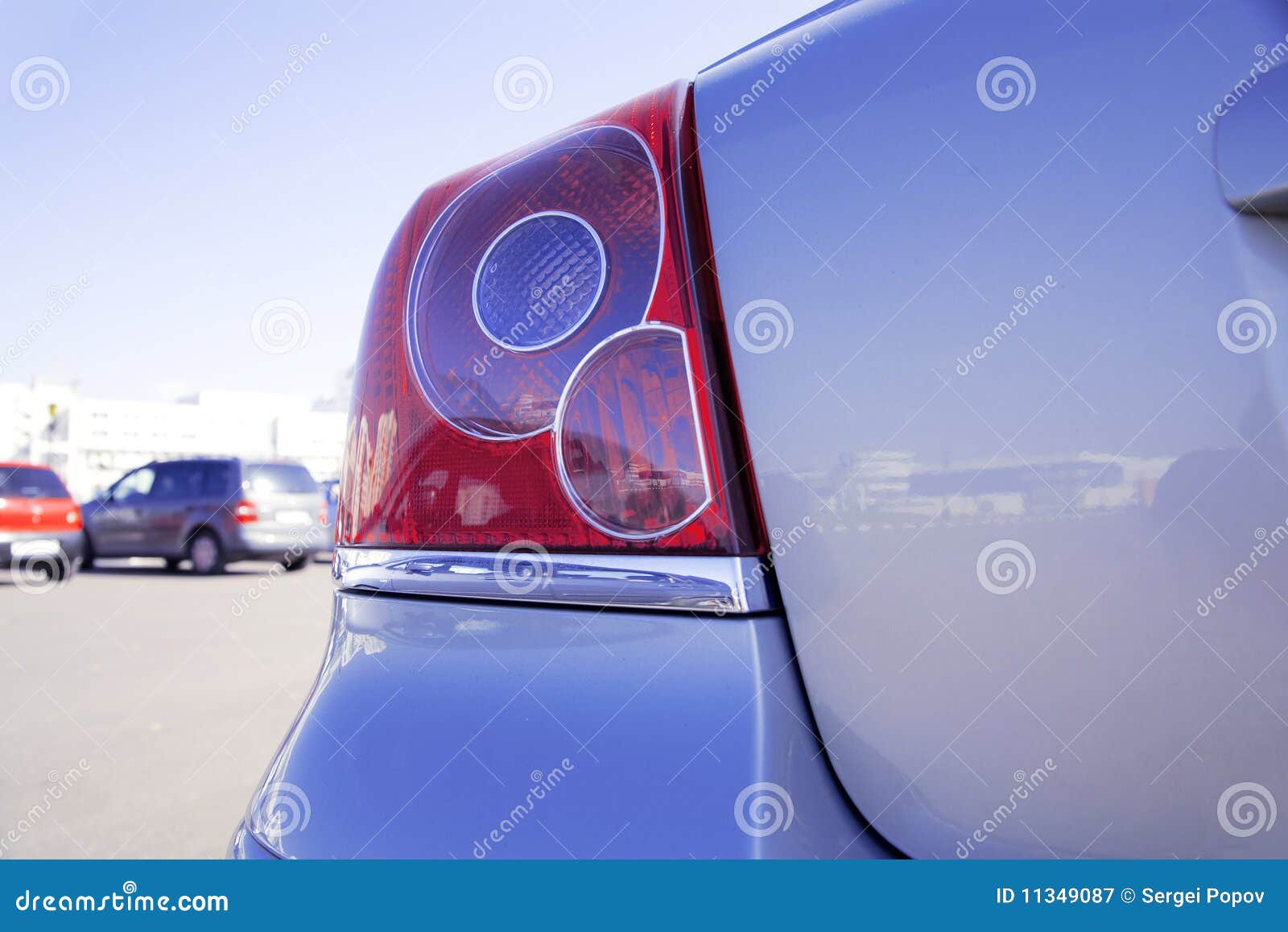 Brake lights stock image. Image of chrome, color, american 11349087