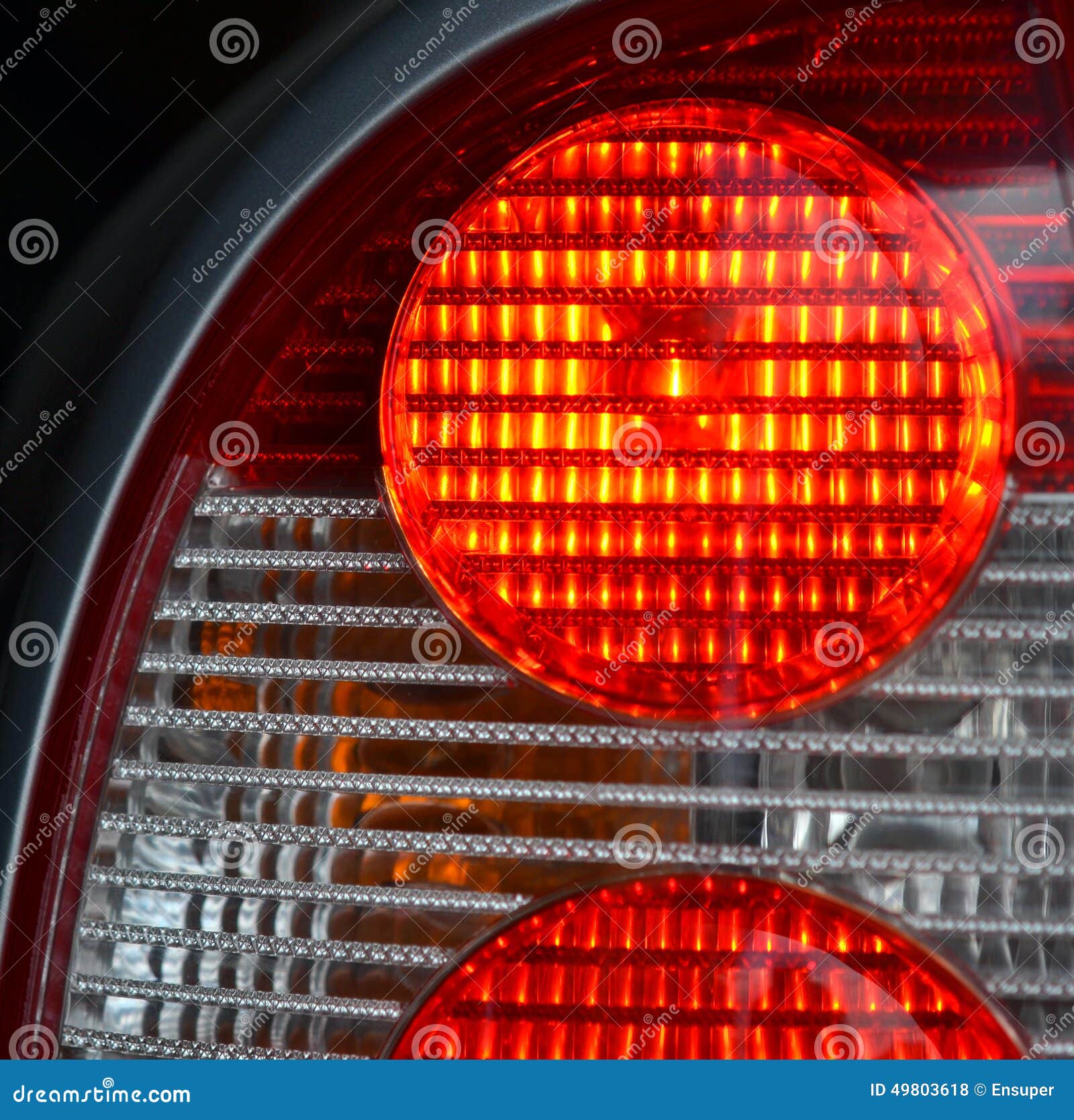 Brake lights stock photo. Image of transportation, automotive 49803618