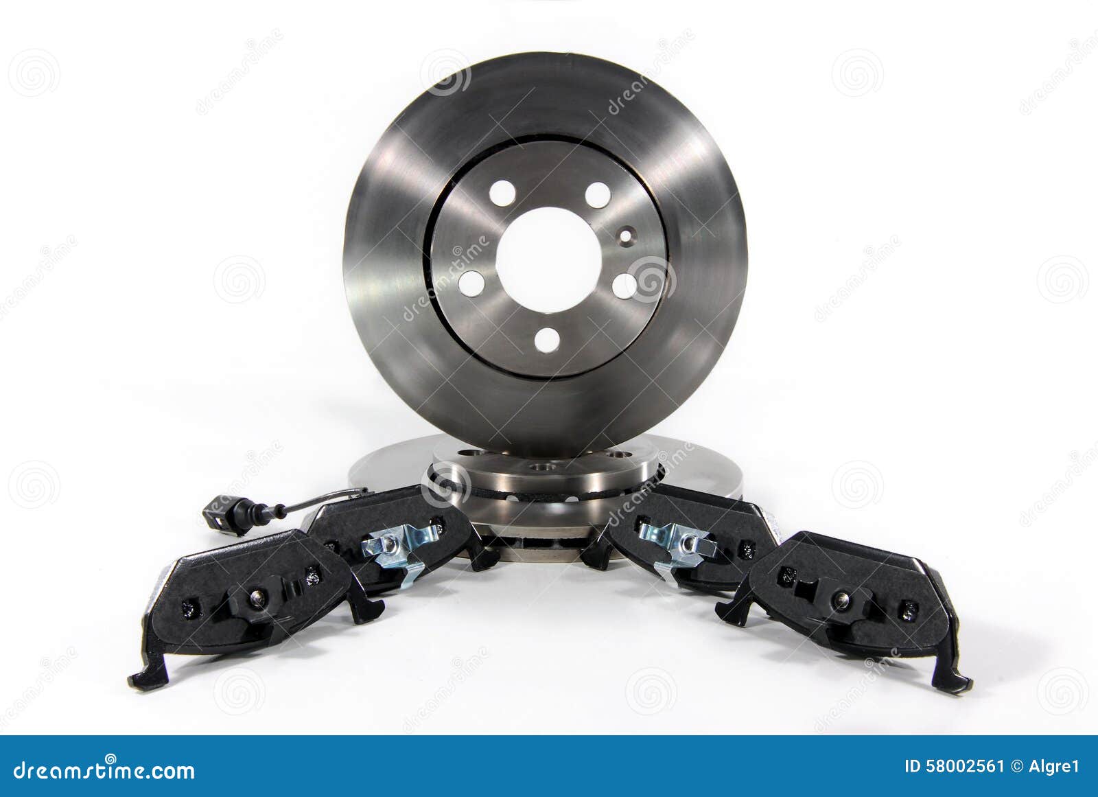 Brake pads and brake discs editorial photo. Image of replace 58002561