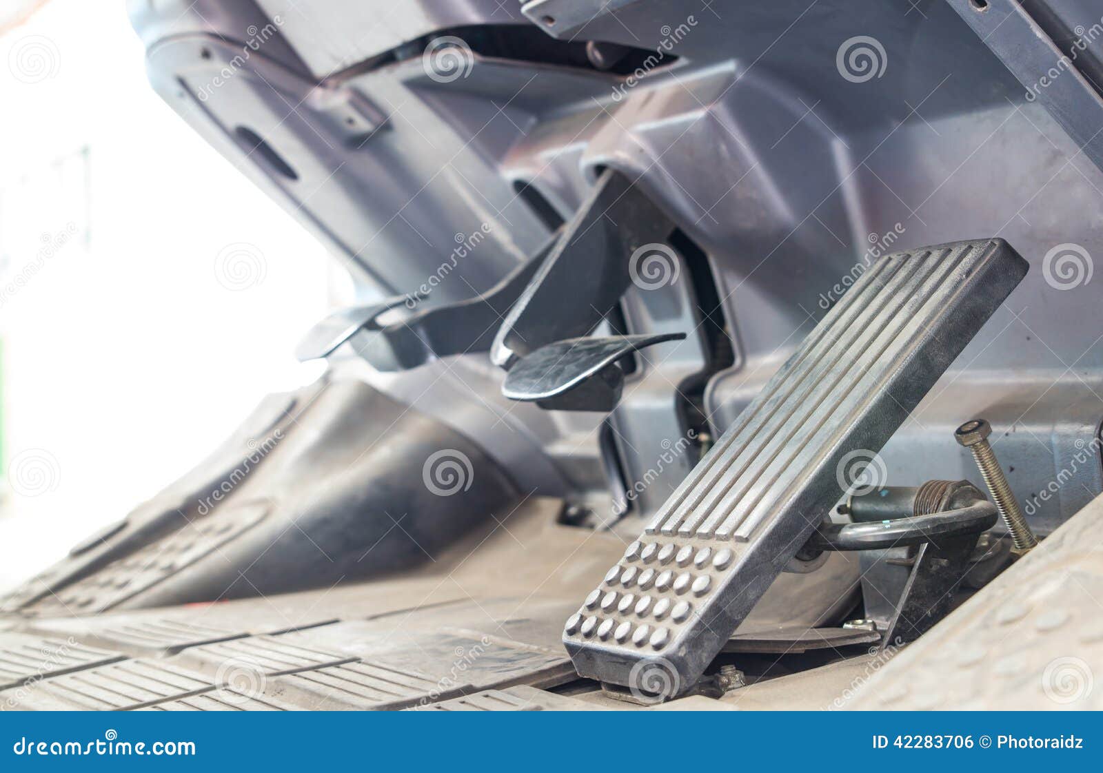Brake pedal stock photo. Image of treadle, transportation 42283706