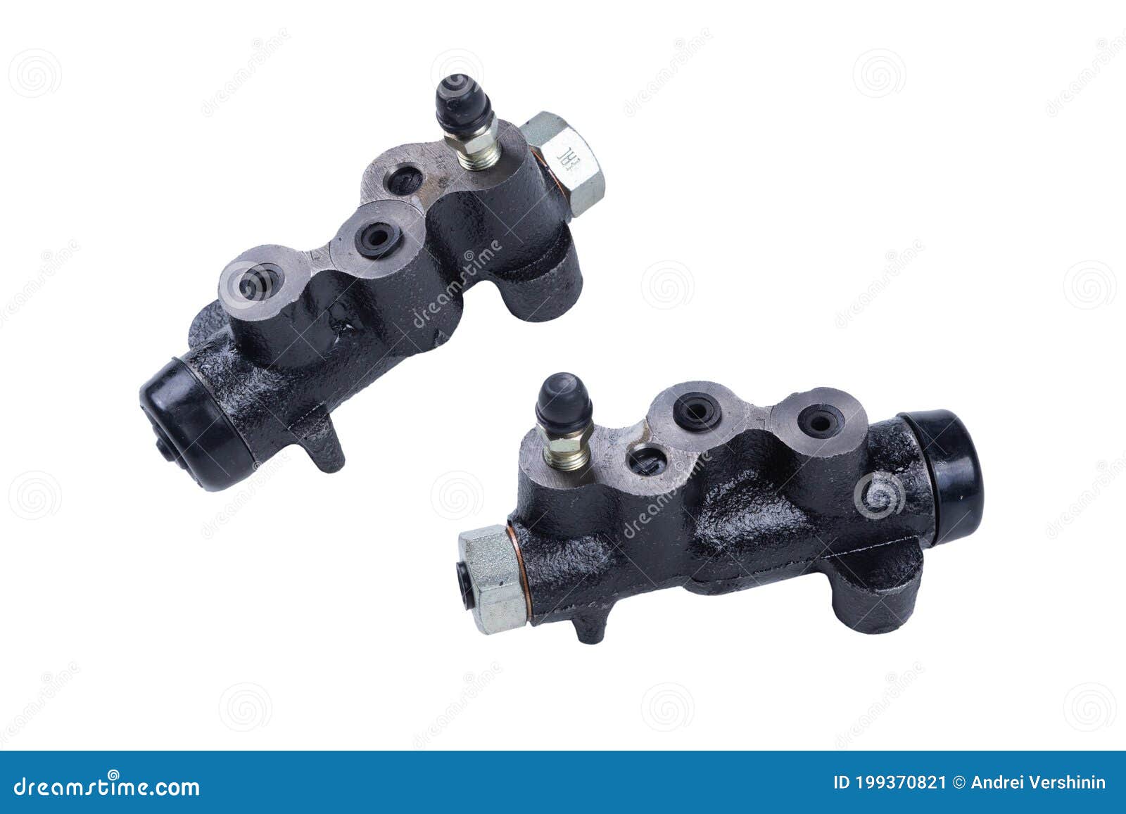 Brake Pressure Regulator. Spare Part of Brake System of the Car Stock