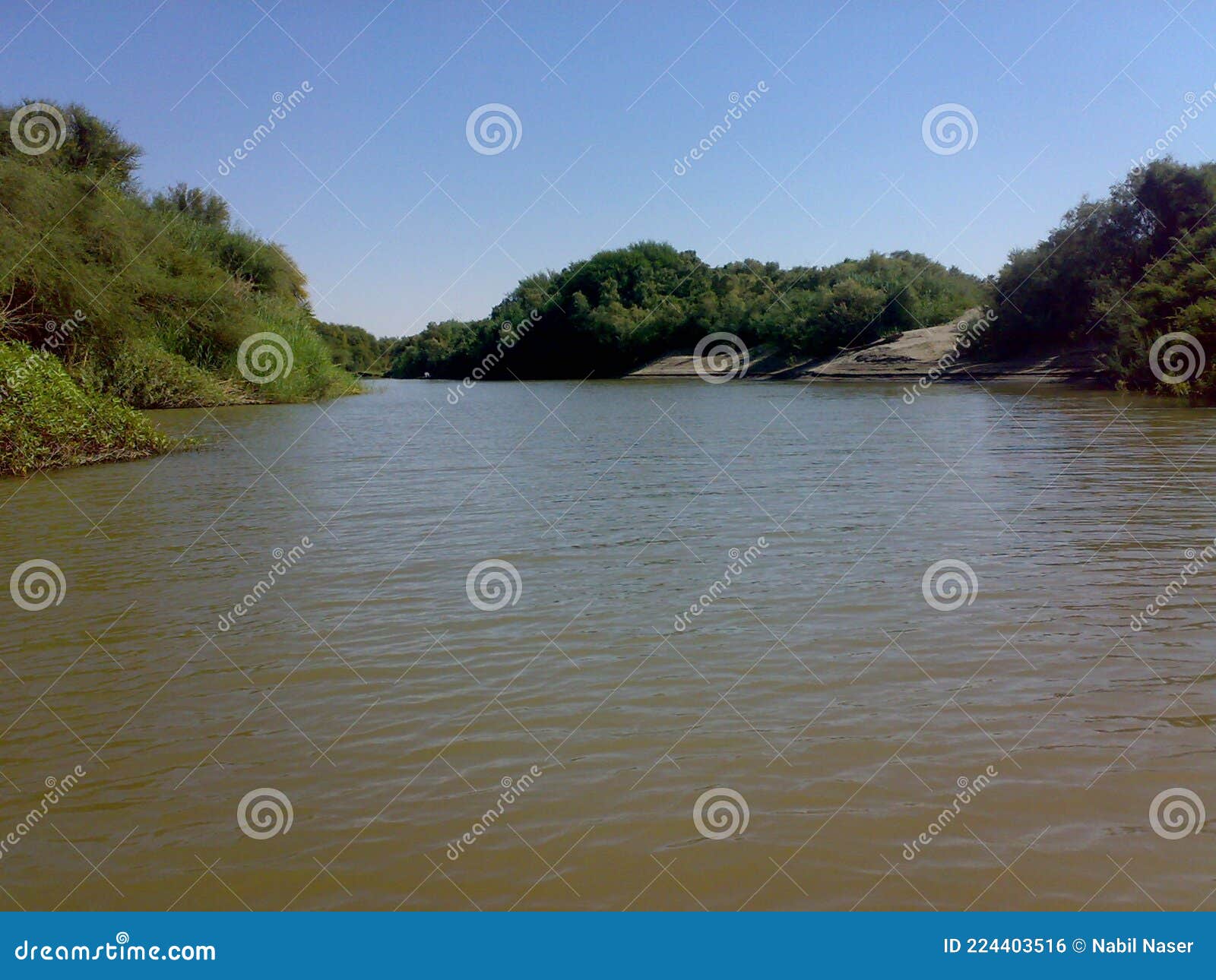 branches of the nile river in northern sudan - mobile camera n73 - year 2010