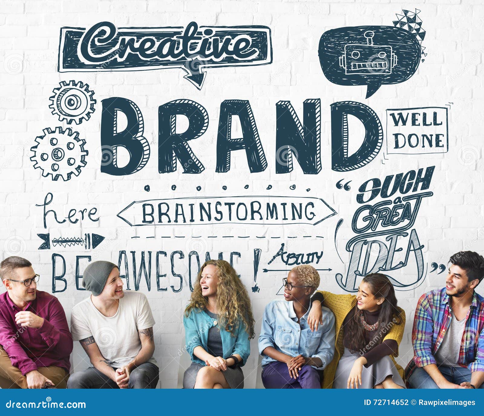 brand branding advertising commercial marketing concept