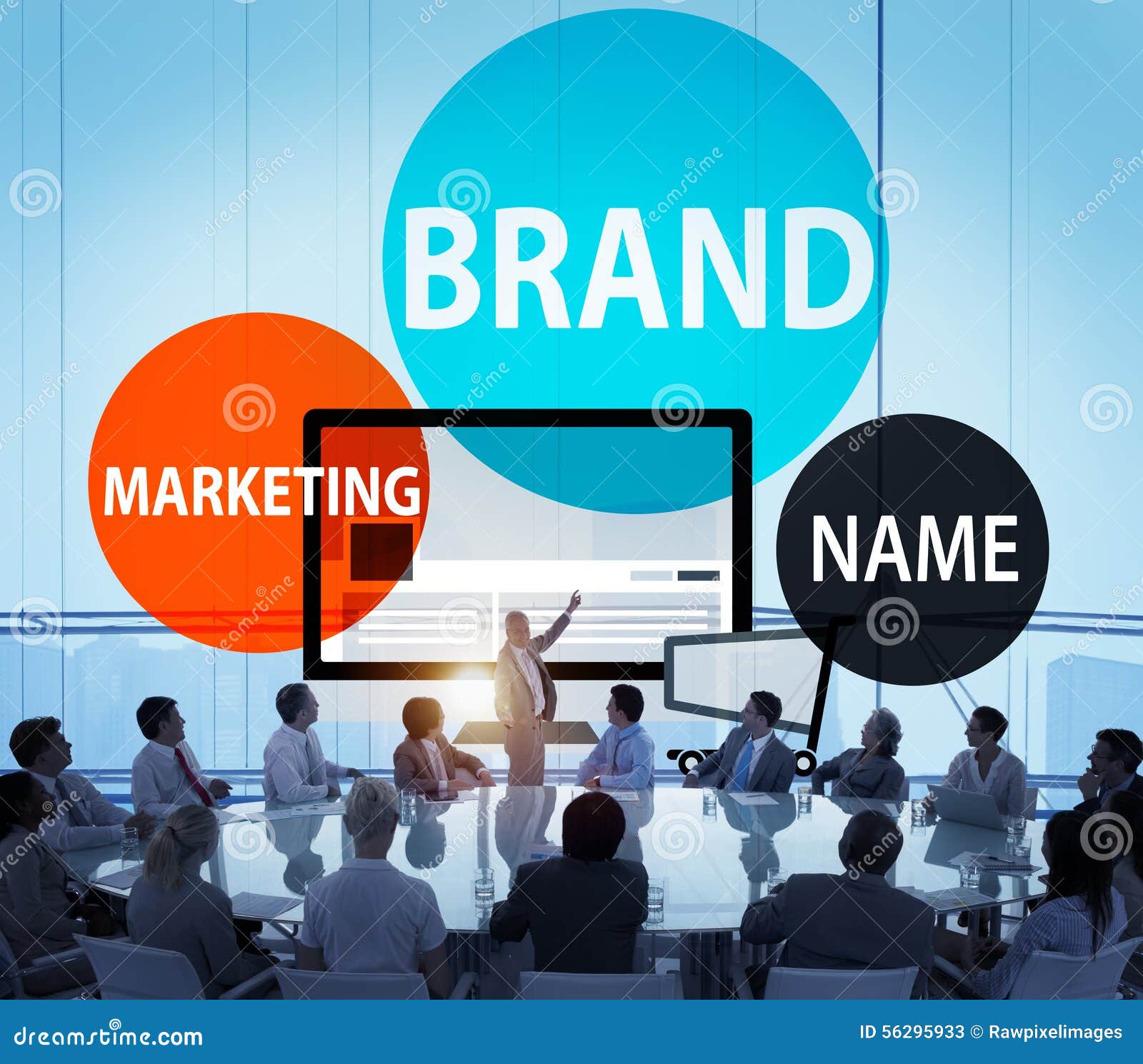 brand branding advertising marketing commerce concept