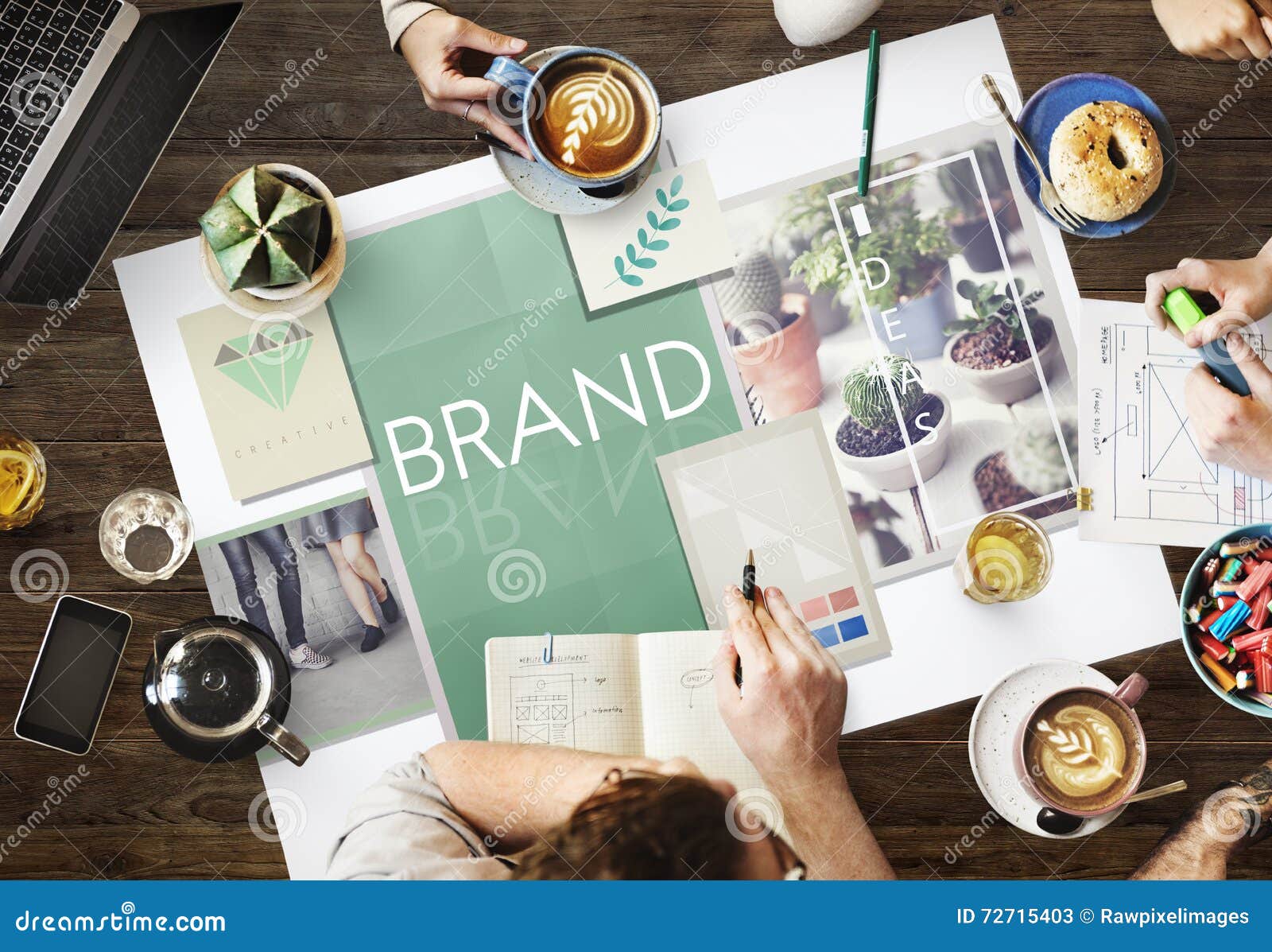 brand branding label marketing profile trademark concept