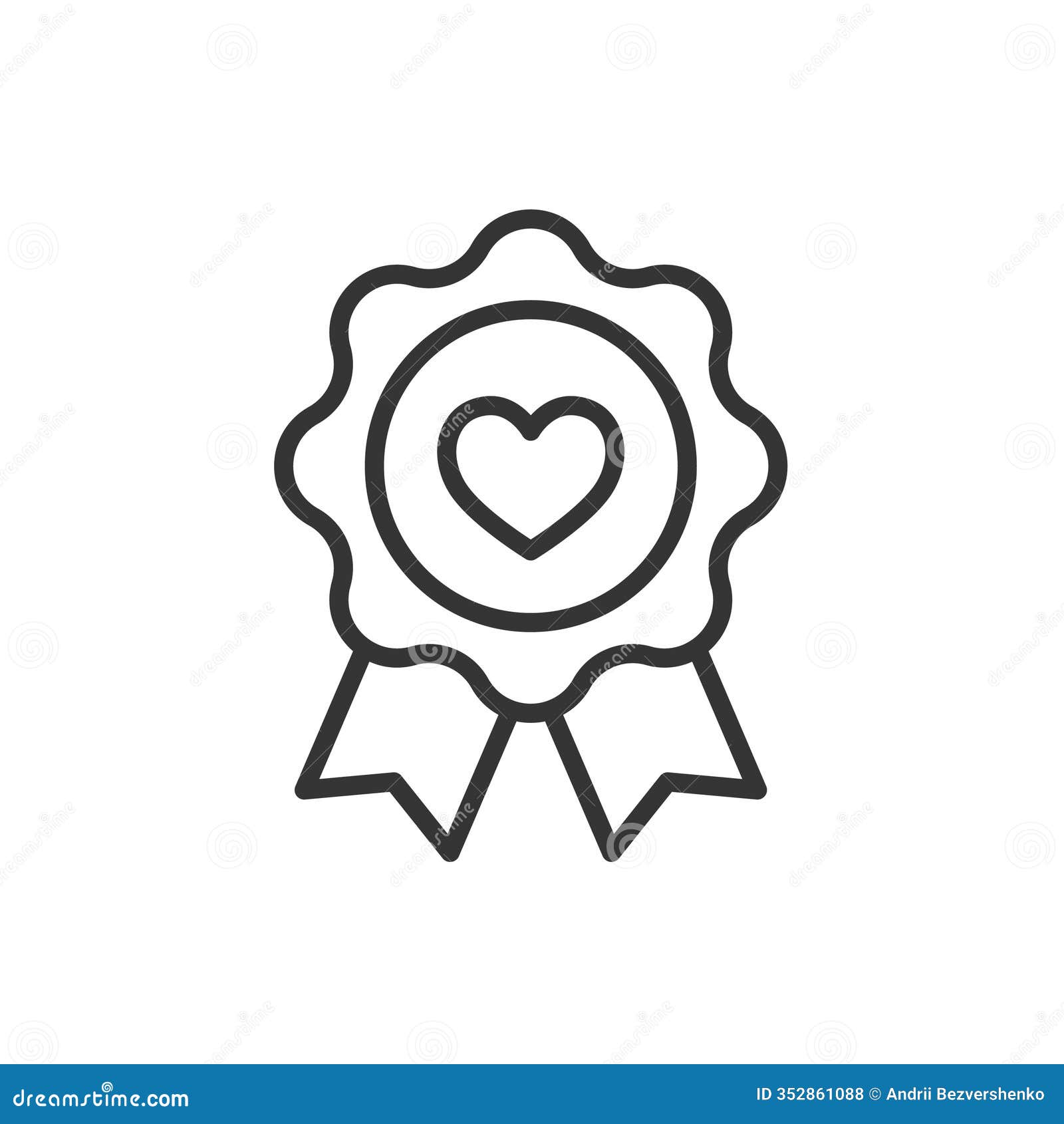 brand loyalty, icon in line . brand loyalty, customer trust, brand commitment, client engagement, loyalty program