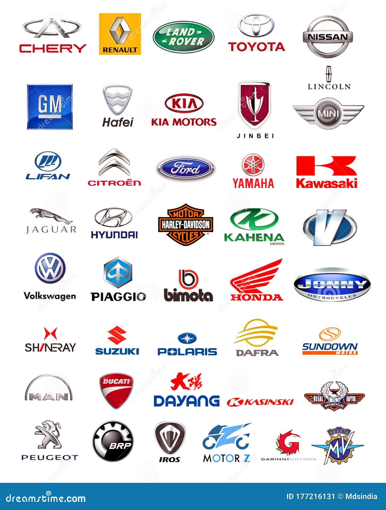 z car logo and names