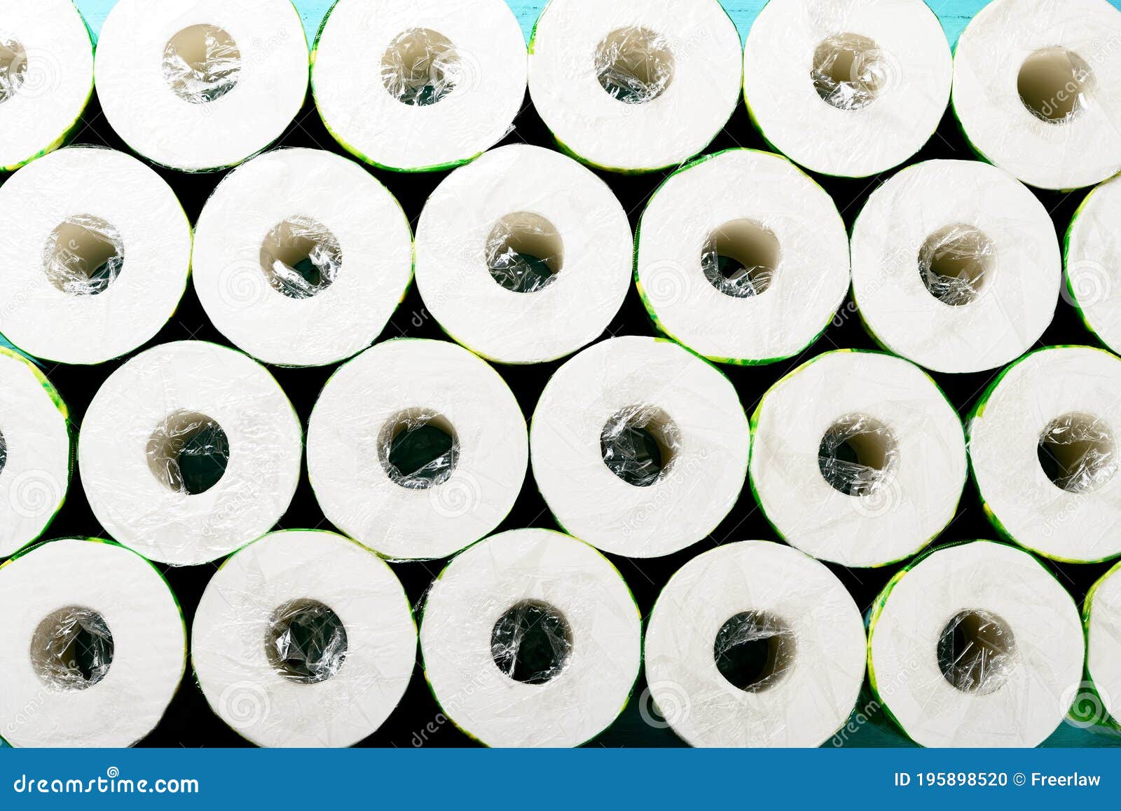 Brand New Paper Rolls As a Background Stock Photo Image of tissue