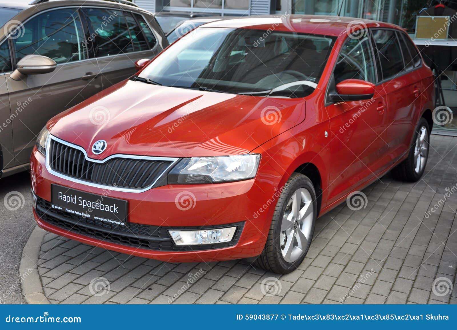 Brand New Skoda Rapid Spaceback Editorial Photography - Image of