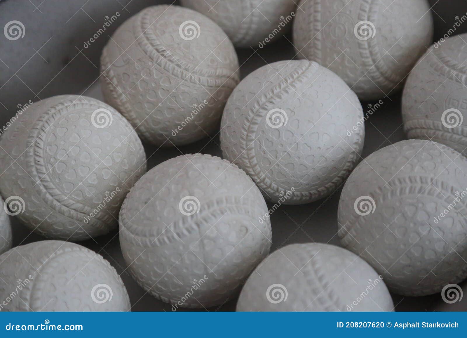 Softball ball stock photo. Image of dish, iron, round 208207620