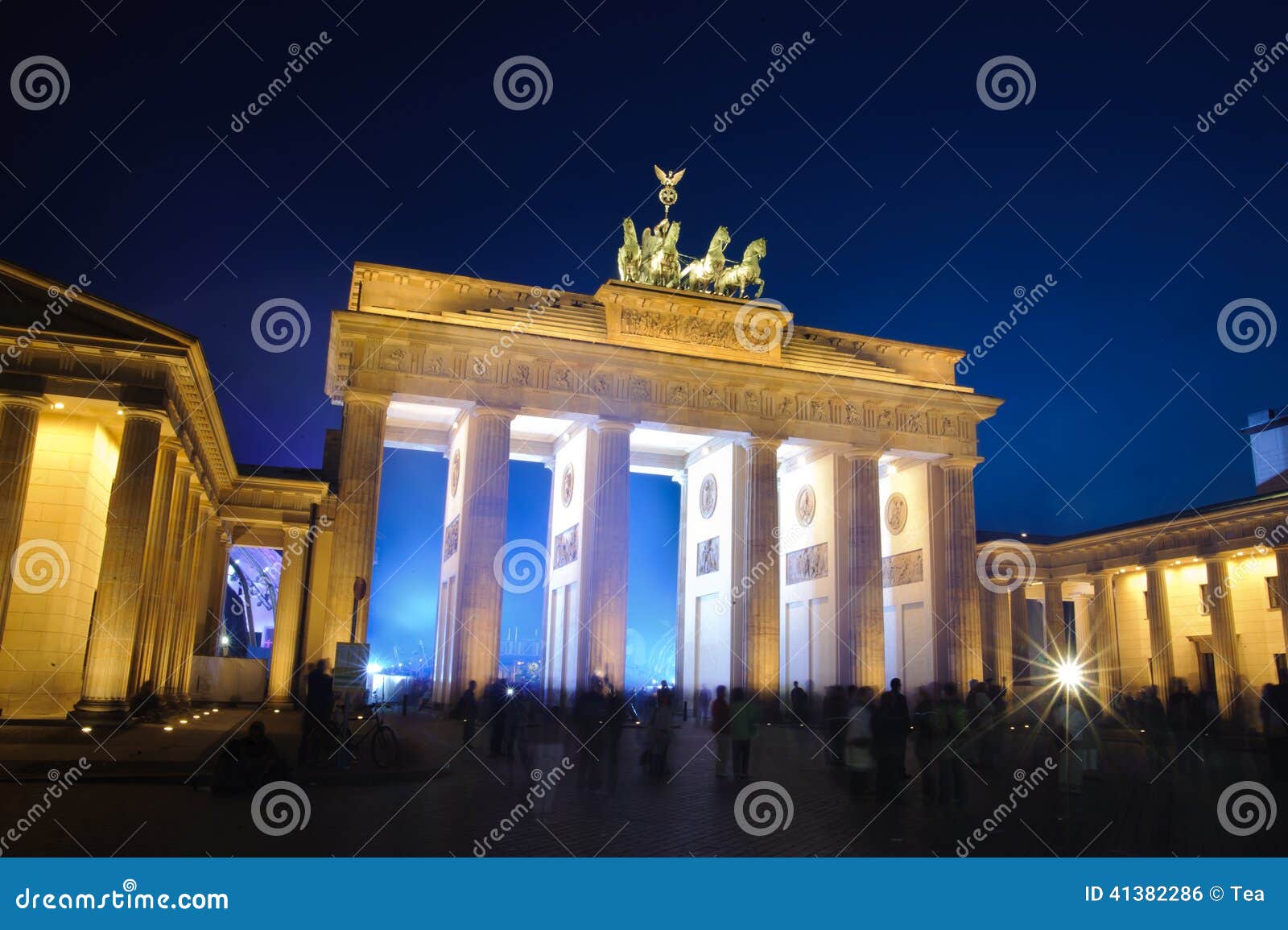 Brandenburger Gate in Berlin Stock Photo Image of classical