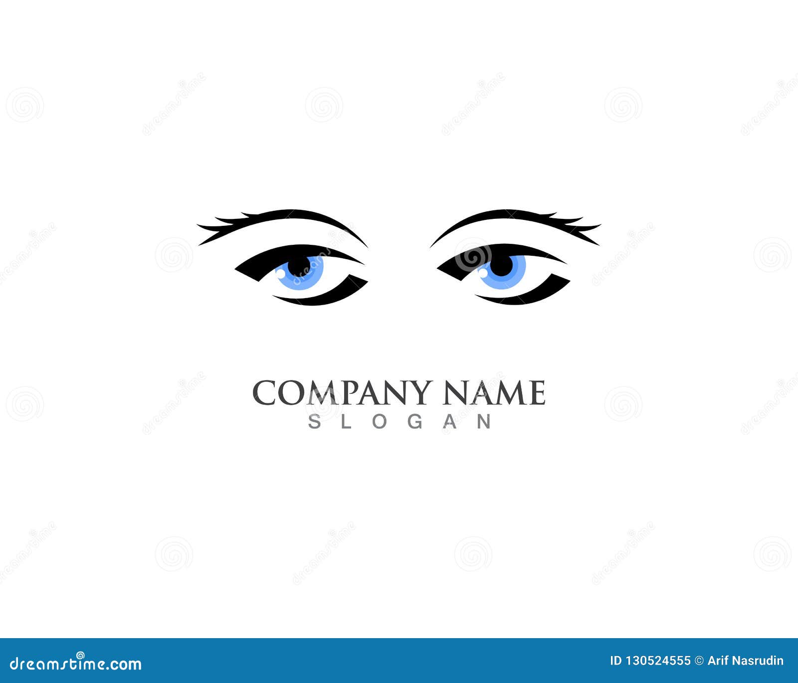 Branding Identity Corporate Eye Care Vector Logo Design Stock ...